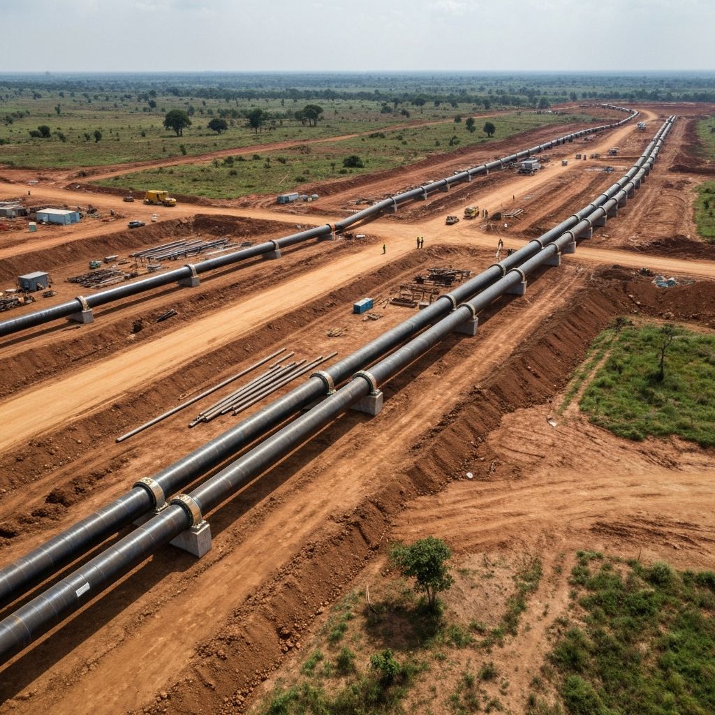 UNOC Announces Major Milestone in EACOP Construction